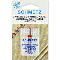 Игла двойная универсальная SCHMETZ TWIN №90/3 (1 шт.)