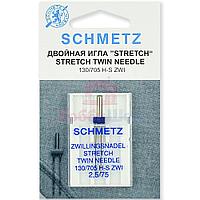 Игла двойная-стретч SCHMETZ TWIN STRETCH №75/2.5 (1 шт.)