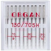 Универсальный набор стандартных игл ORGAN REG №70-90 (10 шт.)