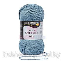 Пряжа для ручного вязания Schachenmayr Soft Linen Mix 50 гр цвет 00052