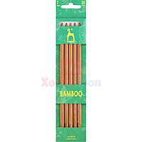 Спицы чулочные Bamboo 6 мм x 20 см 5 шт Pony 67013