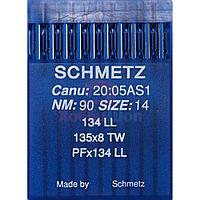 Промышленные иглы для кожи SCHMETZ 134 LL №90 (10 шт.)