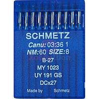 Промышленные иглы оверлок универсальные SCHMETZ B27 R №60 (10 шт.)