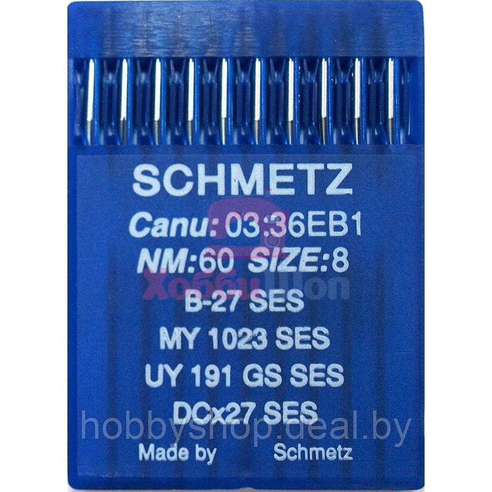 Промышленные иглы оверлок для трикотажа SCHMETZ B27 SES №60 (10 шт.) - фото 1 - id-p204666052