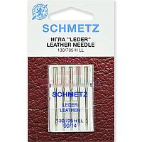 Набор игл кожа SCHMETZ LEDER LEATHER CUIR №90 (5 шт.)