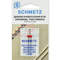 Игла двойная универсальная SCHMETZ TWIN №80/4 (1 шт.)