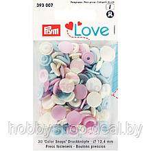 Кнопки Color Snaps пластик 30 шт разноцветные Prym Love 393007