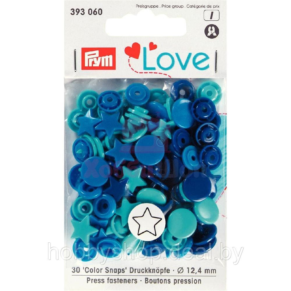 Кнопки Color Snaps "Звезда" пластик 30 шт разноцветные Prym Love 393060 - фото 1 - id-p204666113