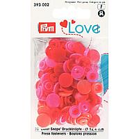 Кнопки Color Snaps пластик 30 шт разноцветные Prym Love 393002