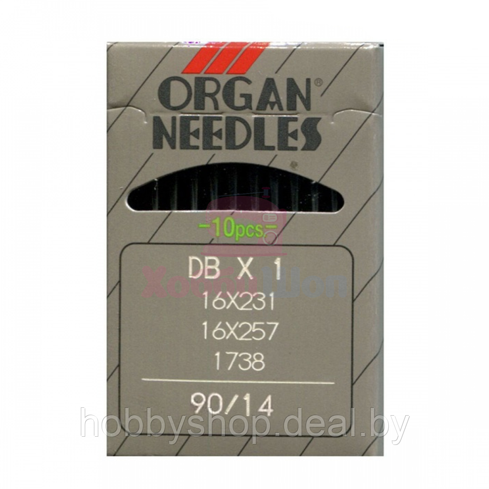 Промышленные иглы универсальные ORGAN DBx1 №90 (10 шт.) - фото 1 - id-p157129455
