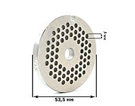 Решетка мелкая (3мм) для мясорубки Zelmer №5/Bosch mfw 1501
