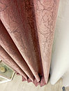 Шторы  розовые на люверсах с узором 250 *300 не мнутся, фото 3