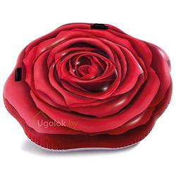 Надувной плавательный плот Intex Красная роза 58783EU