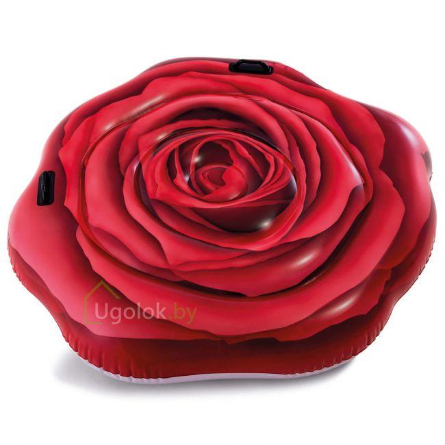 Надувной плавательный плот Intex Красная роза 58783EU - фото 1 - id-p204724361