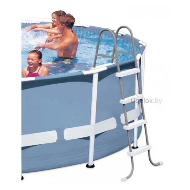 Лестница для каркасных и надувных бассейнов высотой до 122 см Intex 28066 - фото 4 - id-p204721506