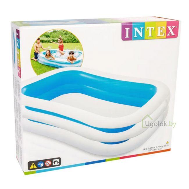 Семейный надувной бассейн для дачи Intex 262x175x56 см 56483NP - фото 4 - id-p204721554