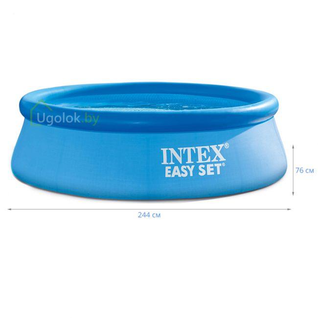 Бассейн для дачи Intex Easy Set 244x76 см с фильтр-насосом 28112NP - фото 2 - id-p204721555