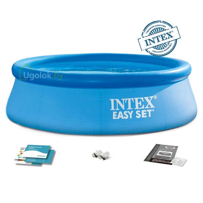 Бассейн надувной для дачи Intex Easy Set 244x76 см 28110NP - фото 1 - id-p204721557