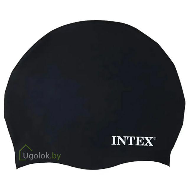 Шапочка для плавания Intex 8+ 55991 черная - фото 1 - id-p204723952