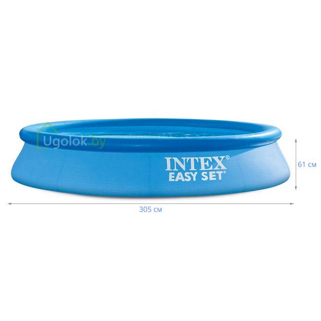 Бассейн надувной Intex Easy Set 305x61 см с фильтр-насосом 28118NP - фото 2 - id-p204724200