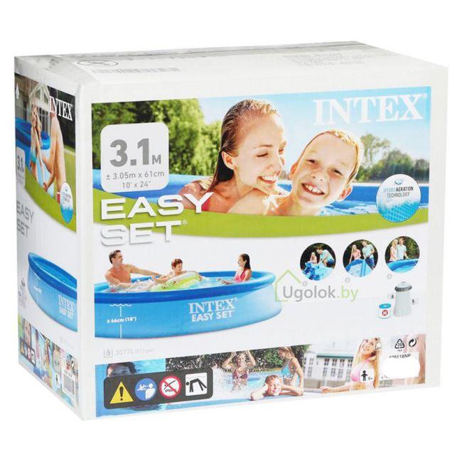 Бассейн надувной Intex Easy Set 305x61 см с фильтр-насосом 28118NP - фото 6 - id-p204724200