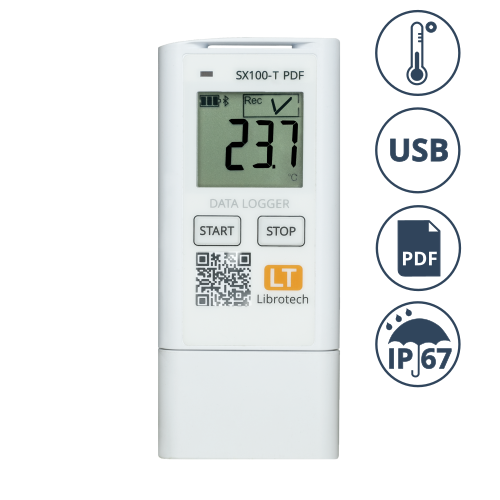 SX100-T PDF Измеритель-регистратор (логгер) температуры
