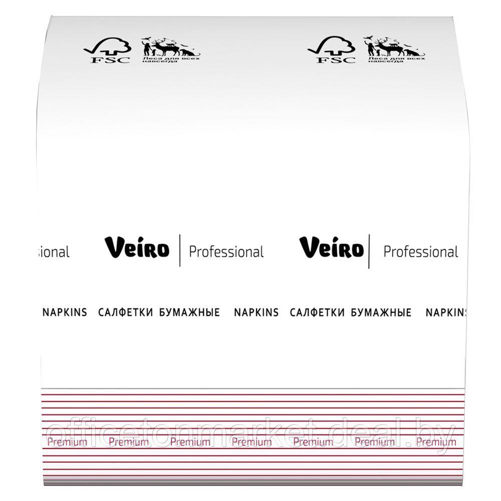 Салфетки бумажные Veiro Professional Premium Z-сложения, 250 листов/упак - фото 3 - id-p204728001