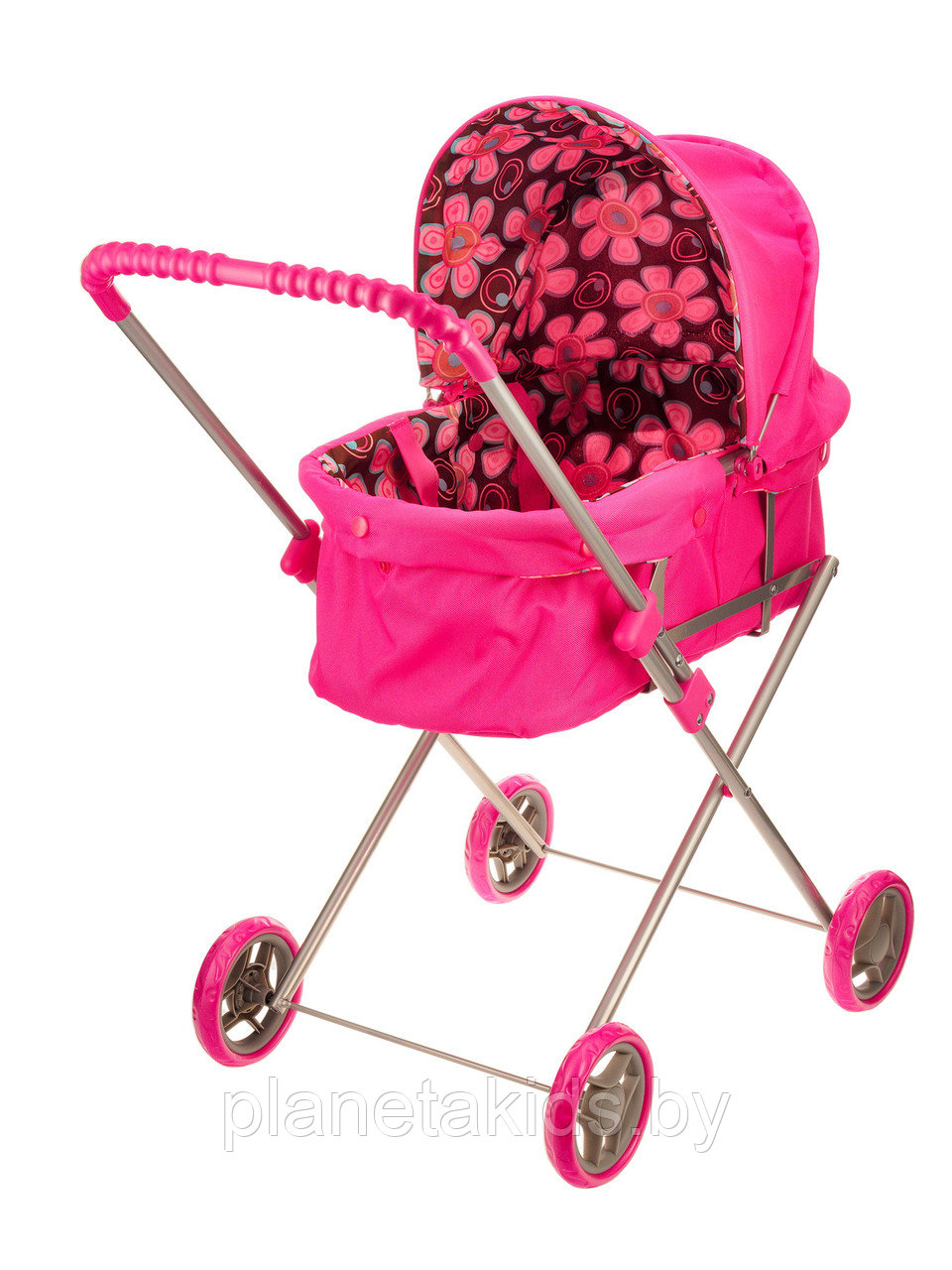 Игрушечная детская коляска для куклы MELOBO/MELOGO 9308-8 ,плотная ткань - фото 1 - id-p194254274