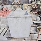 Цветочница бетонная " Куб М " (Киль) 600х450х450мм, фото 2