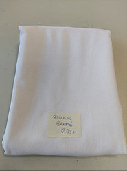 Ткань джинсовая 270 гр/м 140 см Белая (ОТРЕЗ 0.95М)