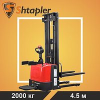 Штабелер самоходный с платформой оператора Shtapler JBD 2000-4500 (FS)