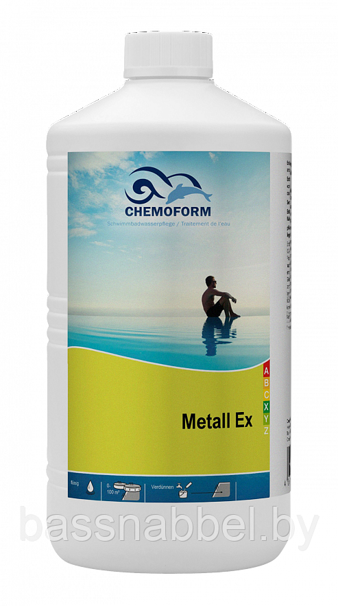 Химия для бассейна CHEMOFORM чистящее средство Metall Ex, 1 л, жидкий Германия