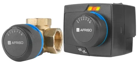Afriso ARV 382 + ARM 343 BP 3/4 комплект клапан + привод - фото 1 - id-p204731407