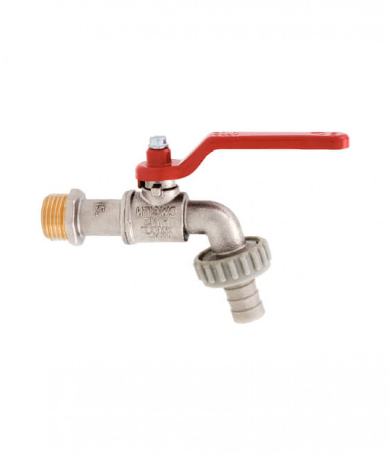 Itap 174 Кран-Ш сливной с нейлоном 1/2" -Р-