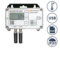 Измеритель-регистратор (логгер) температуры Librotech SX200-2F PDF