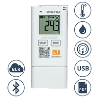 SX100-P BLR Измеритель-регистратор (логгер) температуры, влажности и давления
