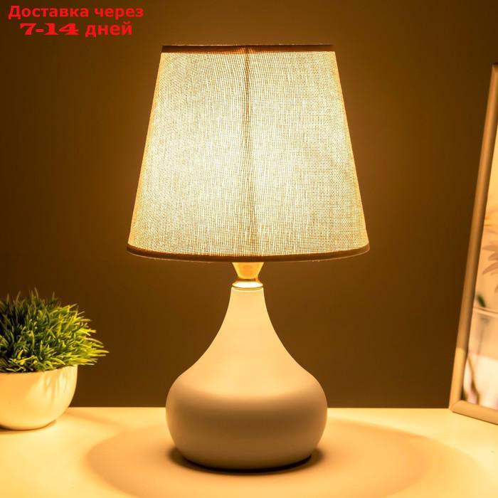 Лампа настольная "Гавана" 1xE27 40Вт серый 24х24х41 см. - фото 3 - id-p204702746