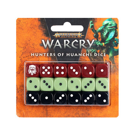 Warhammer: WarCry: Набор кубиков Охотники Хуанчи / Hunters of Huanchi Dice Set (арт. 111-73), фото 2