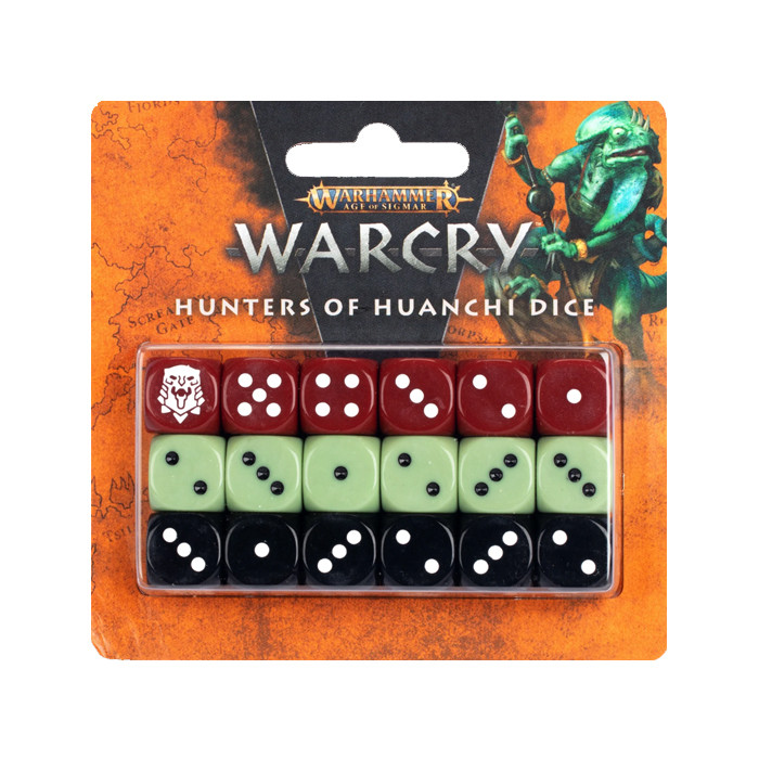 Warhammer: WarCry: Набор кубиков Охотники Хуанчи / Hunters of Huanchi Dice Set (арт. 111-73)