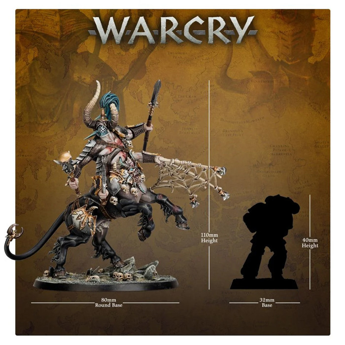 Warhammer: WarCry: Маршал Кентаврионов / Centaurion Marshal (арт. 111-88) - фото 7 - id-p204739778