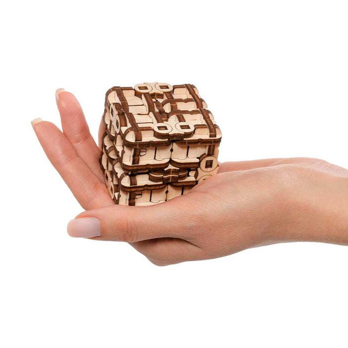 Метаморфик куб. Деревянный пазл 3D - конструктор EWA - фото 2 - id-p204739788