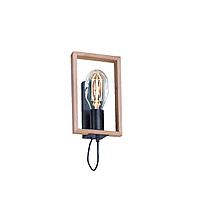 Светильник настенный VESTA WOODEN FRAME 1x60W, Е27