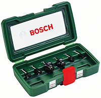 Набор (комплект) фрез Bosch 6 шт. HM (хвостовик 6 мм) (2607019464) (оригинал)