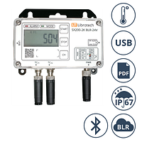 Измеритель-регистратор (логгер) температуры Librotech SX200-2K BLR-24V