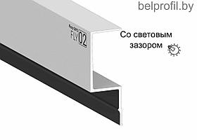 Теневой профиль Belprofil GIPS FLY 02 для двухслойных гипсокартонных потолков 2,0м