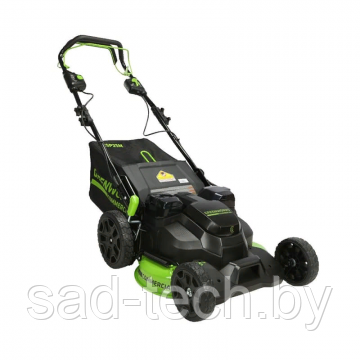 Газонокосилка самоходная Greenworks GC82LM61S 82V 2515607 (61 см) TwinForce аккумуляторная - фото 1 - id-p204750757