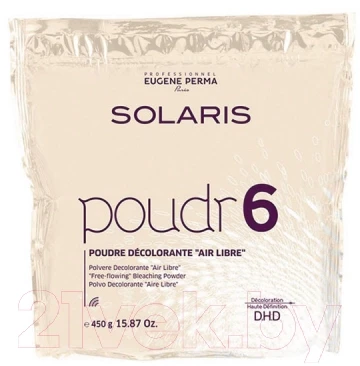 Порошок для осветления волос Eugene Perma Solaris Poudre 6 - фото 1 - id-p204762324