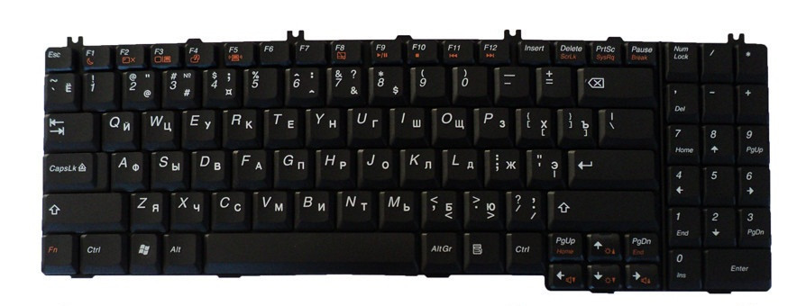 Клавиатура для Lenovo IdeaPad G550. RU - фото 1 - id-p28103992