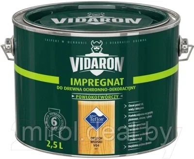 Защитно-декоративный состав Vidaron Impregnant V04 Грецкий орех - фото 1 - id-p204773273