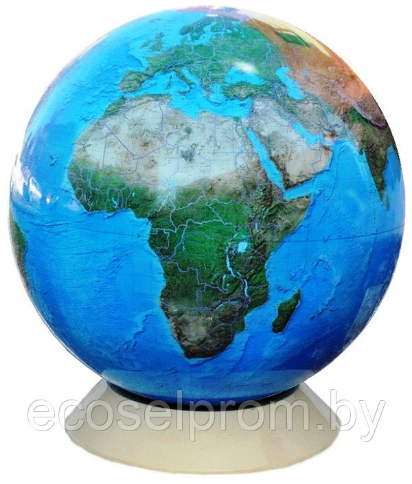 Глобус большой d=130 земля из космоса, фото 1